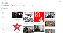 Desktop Screenshot of georgiasimpsoncasting.com