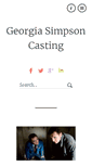 Mobile Screenshot of georgiasimpsoncasting.com